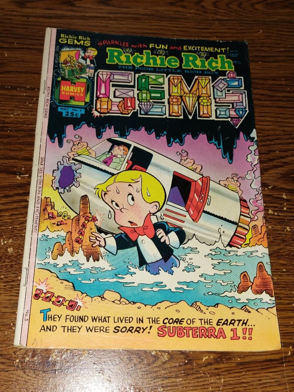 Richie Rich Gems #5 (Harvey Comics, 1975)